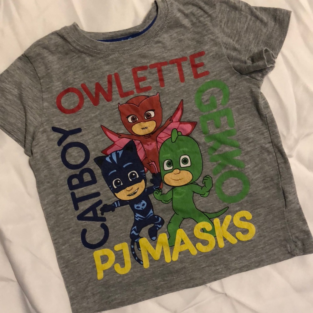 Boys PJ masks t shirt